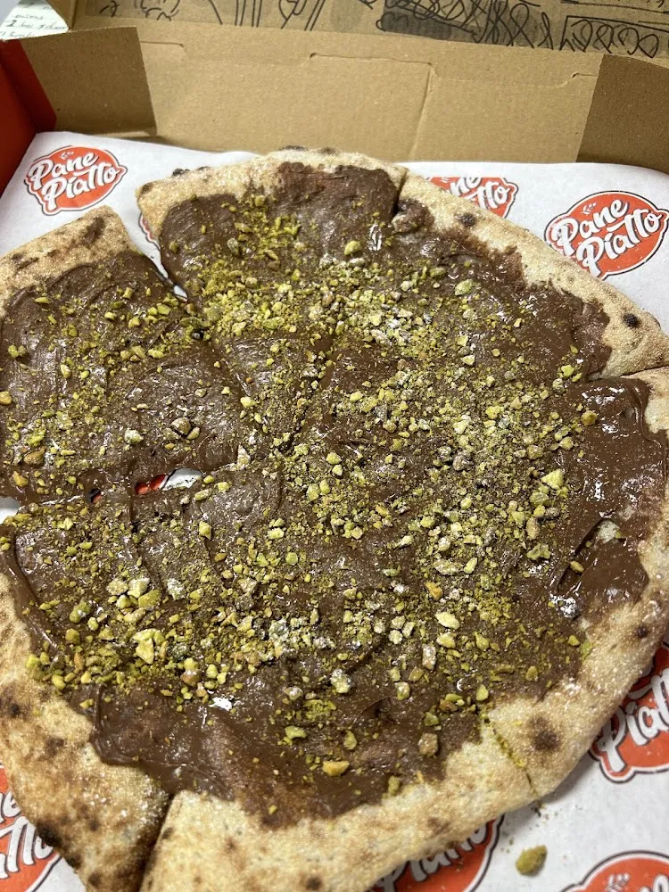 Nutella E Pistacchio Pizza